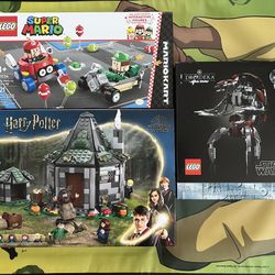 Lego Harry Potter Mario Kart Star Wars Droideka