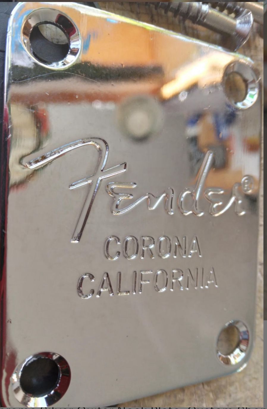 Fender Corona California Neck Plate