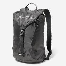 Brand New Eddie Bauer Stowaway Packable 20L Ruck Backpack Onyx/ Black