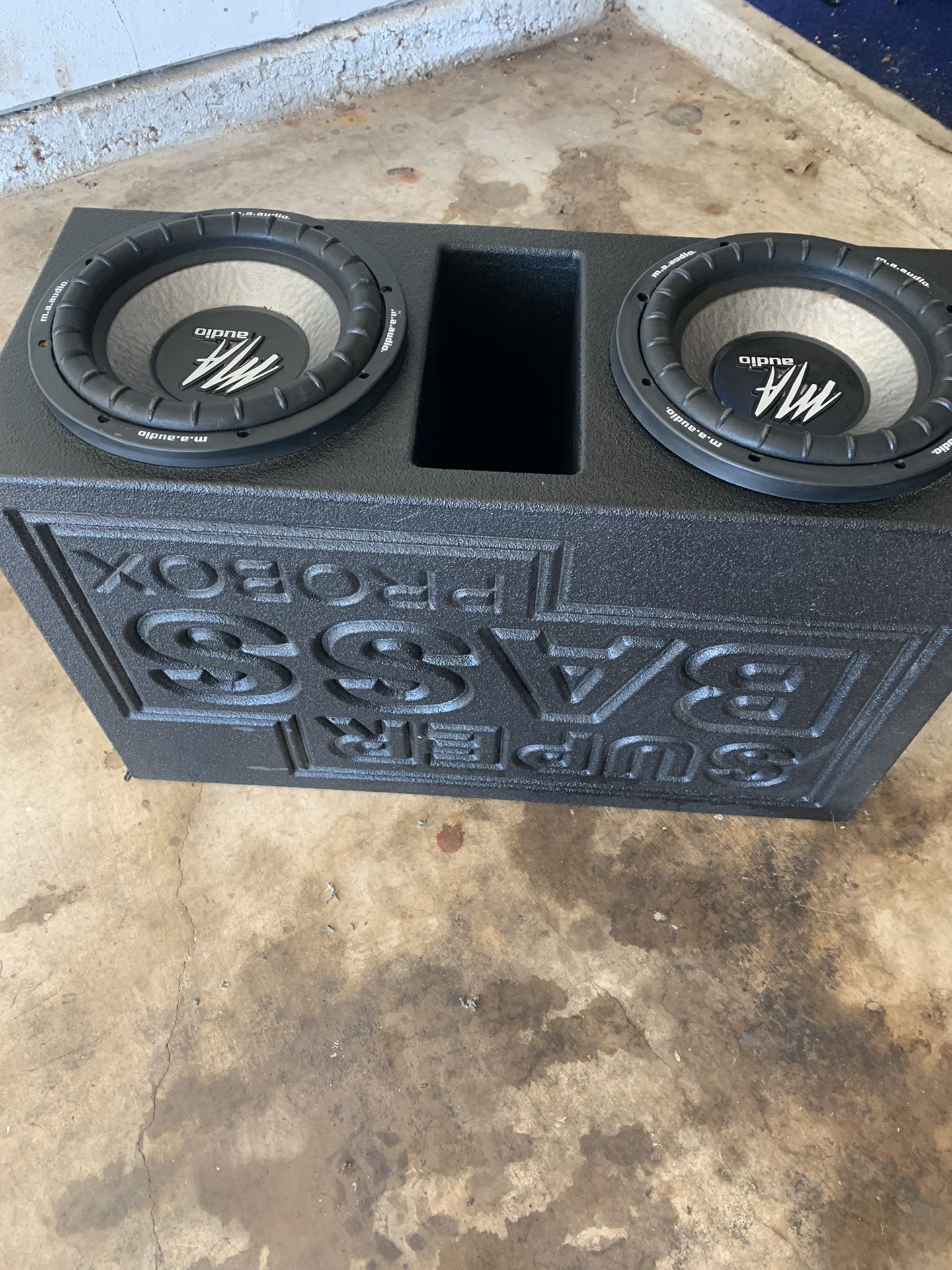 MA Audio 10s and pro box