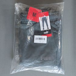 BRAND NEW Puma Men's Medium Blue/Gray Sweatpants Joggers Sealed