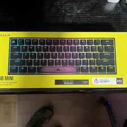 Corsair K65 RGB Mini Gaming Keyboard. 