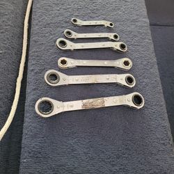 Craftsman Box End Ratcheting Wrench Set