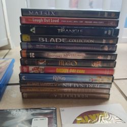 Blue Ray And DVD Movies Bundle(22)