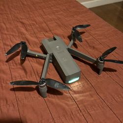 Vivitar VTI Phoenix Foldable Gray Camera Drone, GPS Drone with WiFi