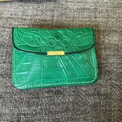 Small Leather Handmade Coin Purse 