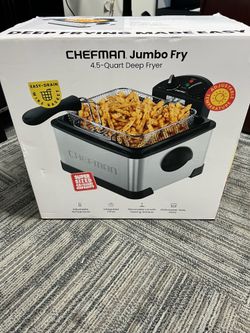 Brand New Chefman Deep fryer Jumbo