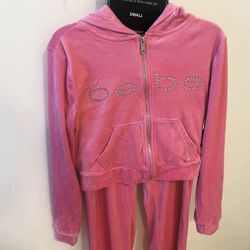 BeBe Pink Tracksuit (small) Never Worn!