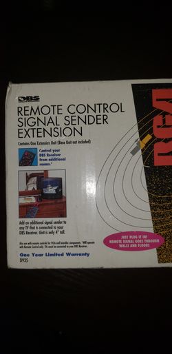 RCA remote control signal sender extension
