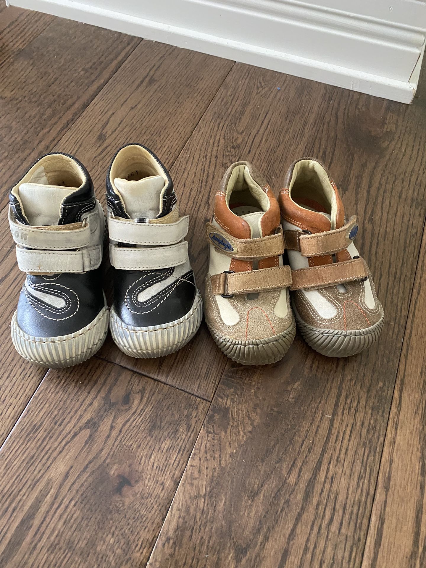 baby shoes leather