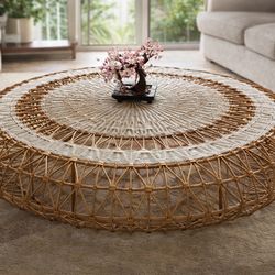 Dreamcatcher Bench / Ottoman 120 Round Designer Table