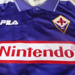 Large Retro Fiorentina Jersey 
