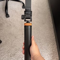 Tripod and wireless microphone $25