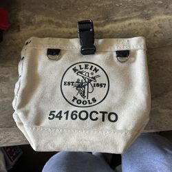Klein Canvas Wire Nut Pouch 