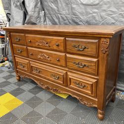 Large Wood Dresser 