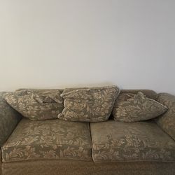 Vintage  floral sofa and love seat set