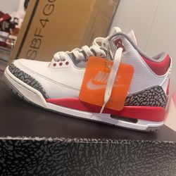 Jordan 3 Retro “Fire Red”