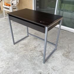 Desk Aluminum And Wood