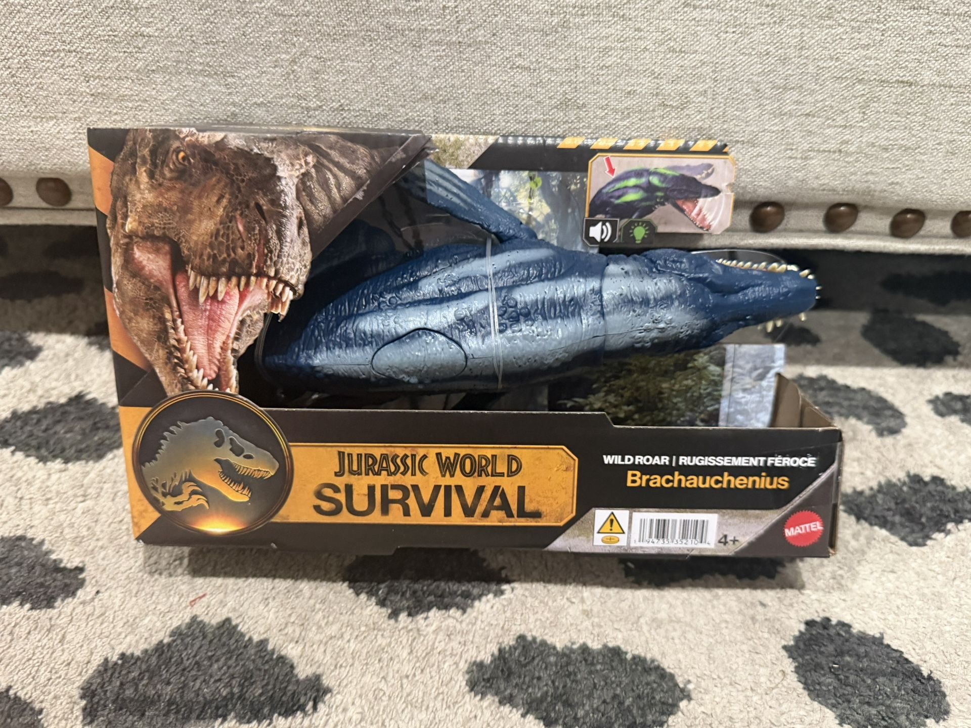 Jurassic World Rebirth Brachauchenius Water Dinosaur