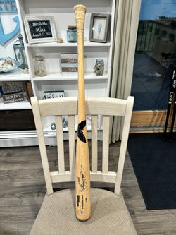 Gary Sheffield game used to autograph fat with COA