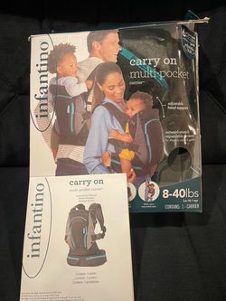 Infantino Carry On Multi-Pocket Baby Carrier