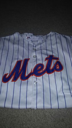 New York Mets Tim Tebow Majestic XL Youth Baseball Jersey