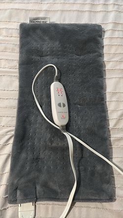 Sharper Image Calming Heat Electric Heating Pad