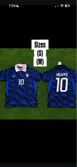 France Nike Mbappe World Cup #10 Soccer Jersey