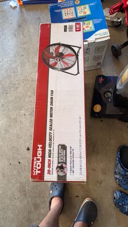 Hyper Tough 20 inch High Velocity Drum Fan