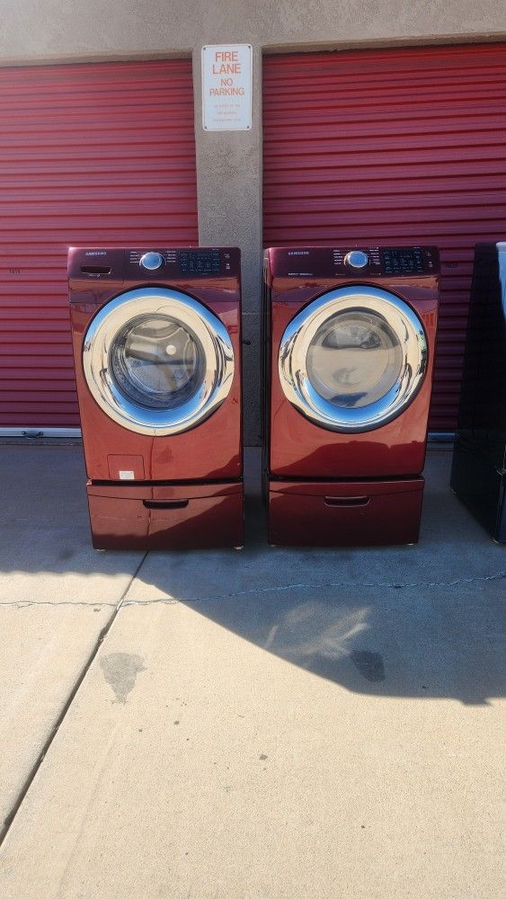 Samsung Steam Washer And Dryer Set