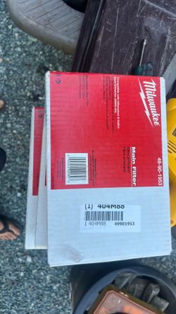 Brand new Milwaukee main filter