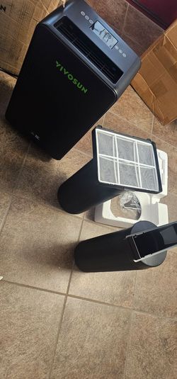 VIVOSUN AeroDrain D12 Smart Dehumidifier Up ta 12L/day for Grow Tents Temperature & Humidity Monitoring, Smart App Control, Sensor Probe, Grow System 