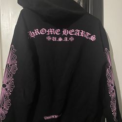 Chrome heart hoodie size M