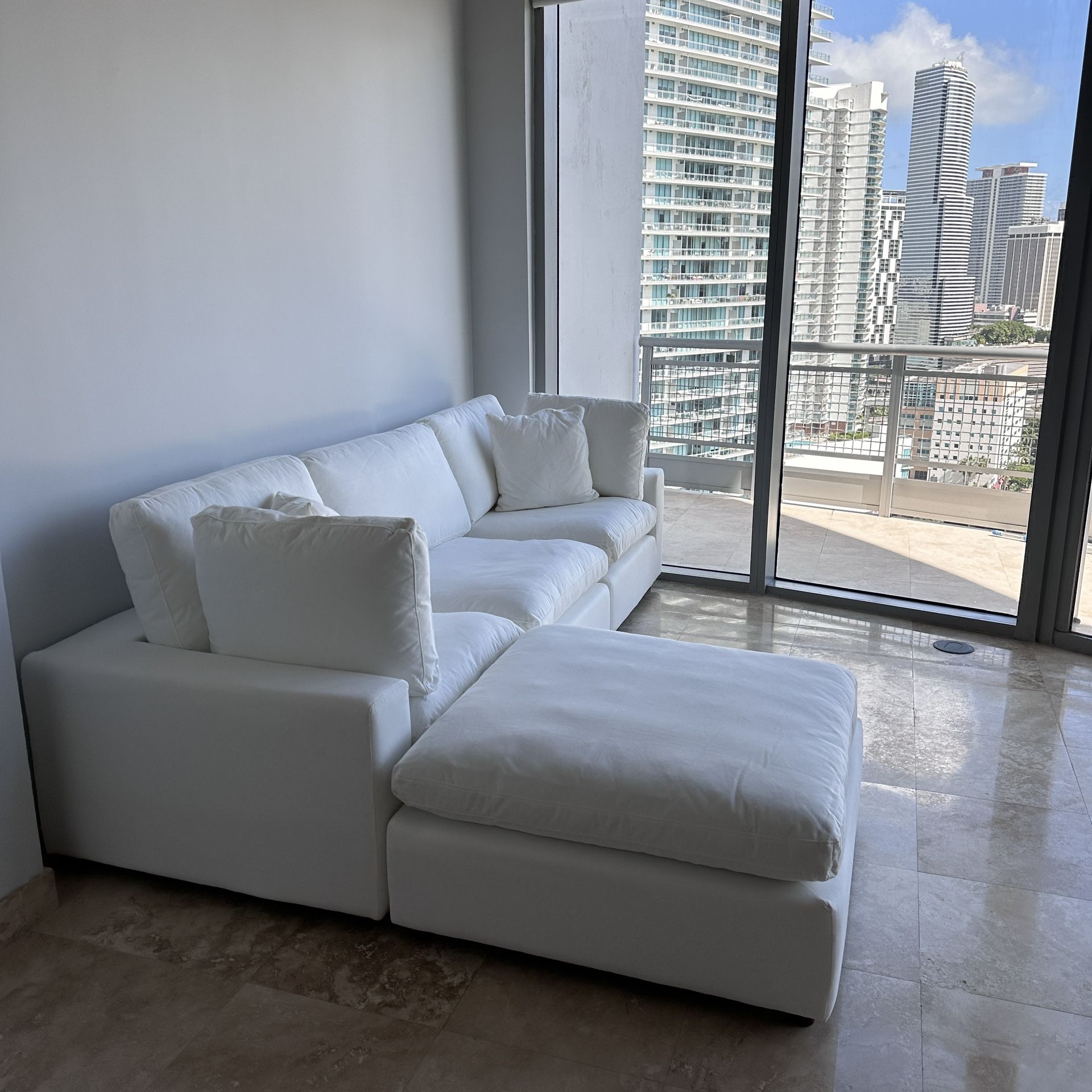 New White Cloud Couch Sectional Sofa