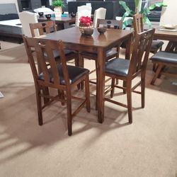 5pc Counter Height Dining Set