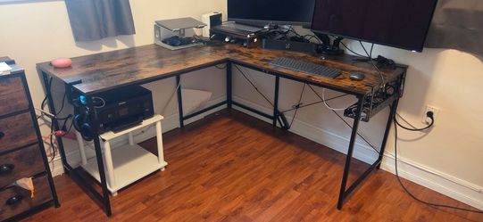 Office Desk Computer Table Office Desk —L-Shaped