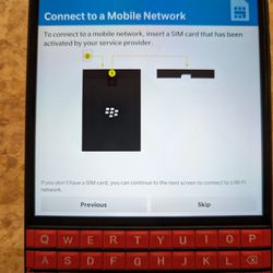 Blackberry Passport Red - Near Mint Condition 