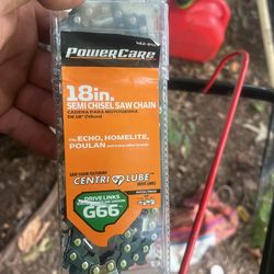 18 Semi Chisel Saw Chain 