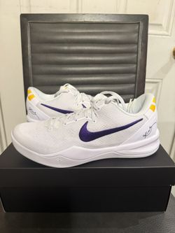 Brand New Nike Kobe 8 Protro Lakers Home Size 9.5 with box 
