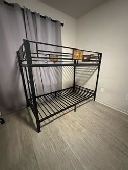 Twin over twin bunk bed