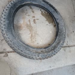 20x400 E-bike Tire Used Not New But Good Condition As Is