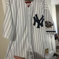 Yankees World Series Jersey- New With Tags