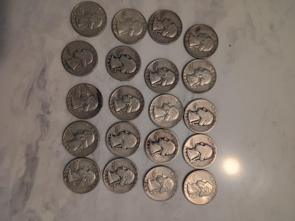 Washington Silver Quarters