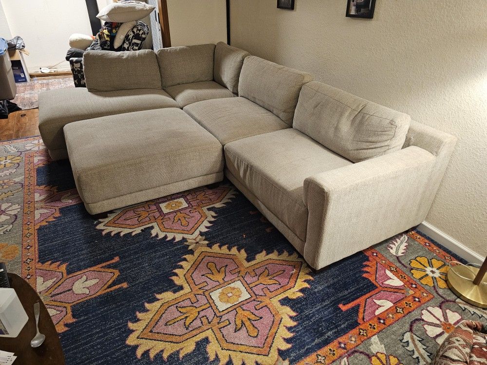 Sectional & Ottoman