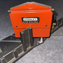 Vintage Stanley H114A Mitre Box (Made in USA) 
