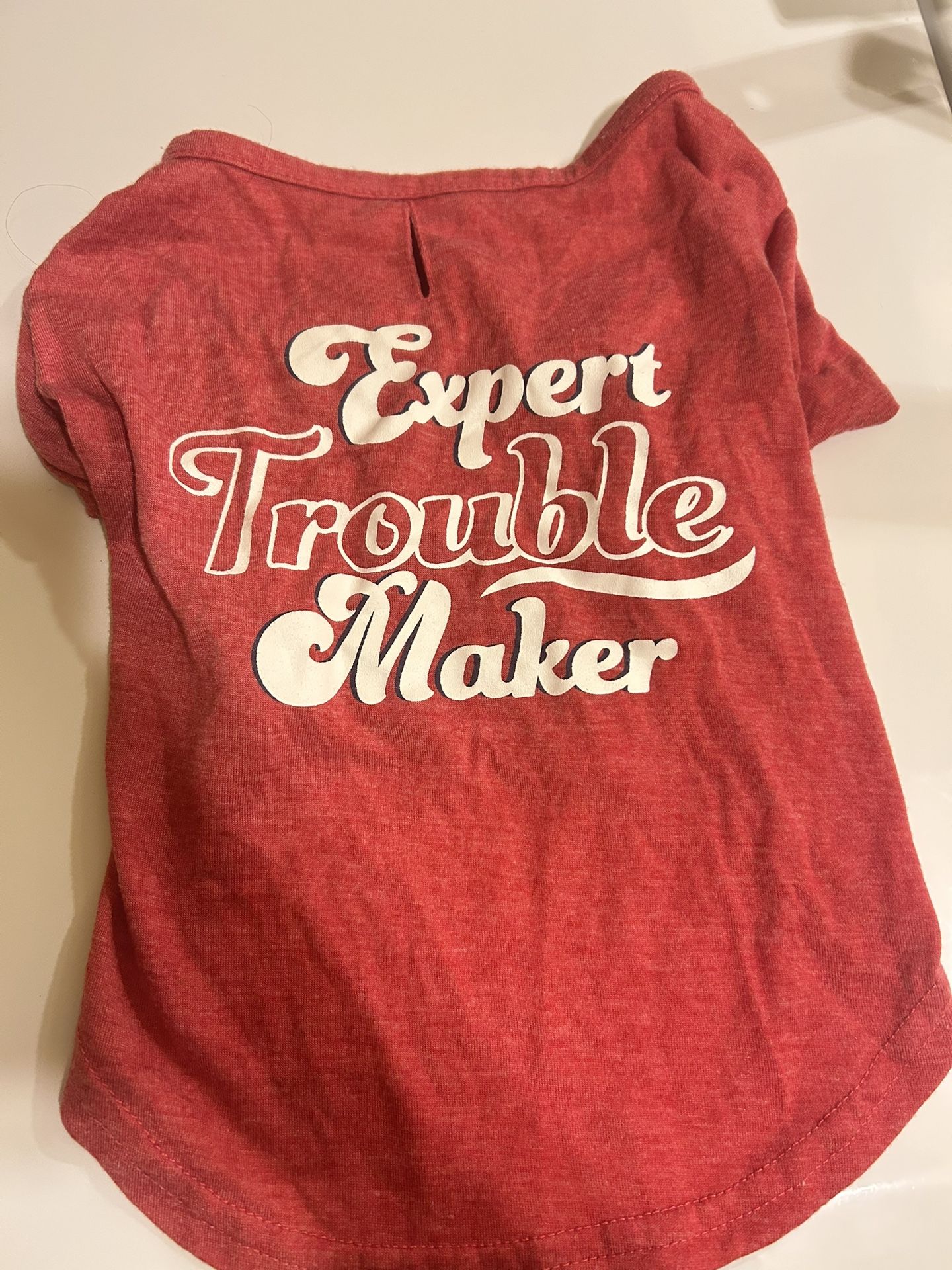 Dog Red T-Shirt Size Medium Pick Up Only 