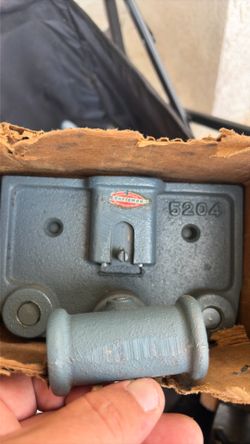 NOS vintage craftsman bench vise