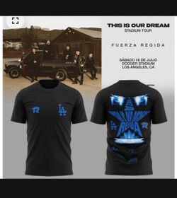 Fuerza regida x dodgers shirt