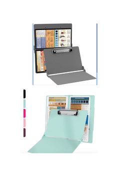 Bi-fold nursing board, grey or green, new