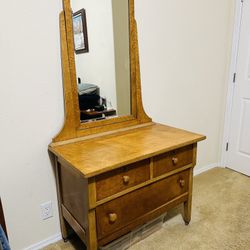 Dresser with Mirror